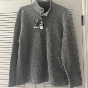 GH Bass half button pullover